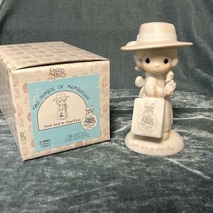 Seek and Ye Shall Find Precious Moments Figurine